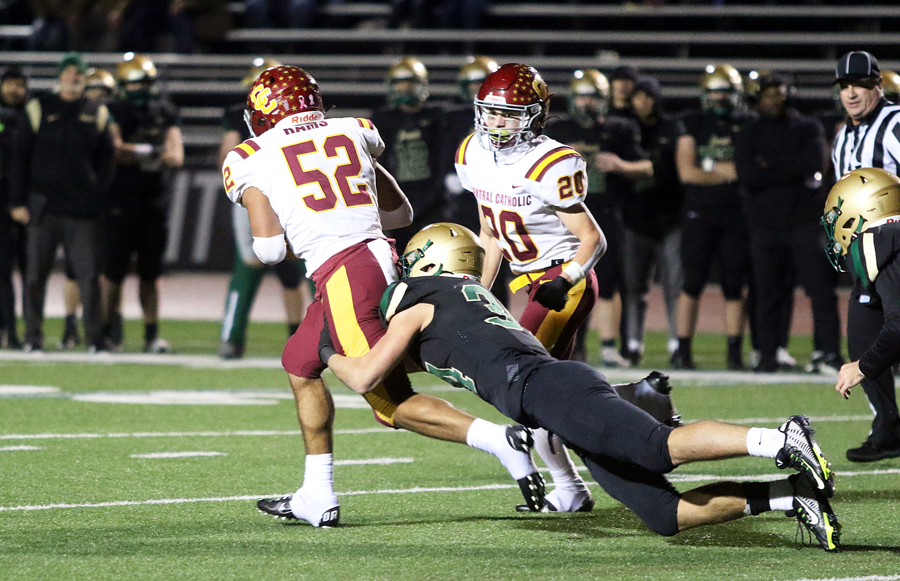 Central Catholic Jesuit football Oregon November 11 2022 Dan Brood 38